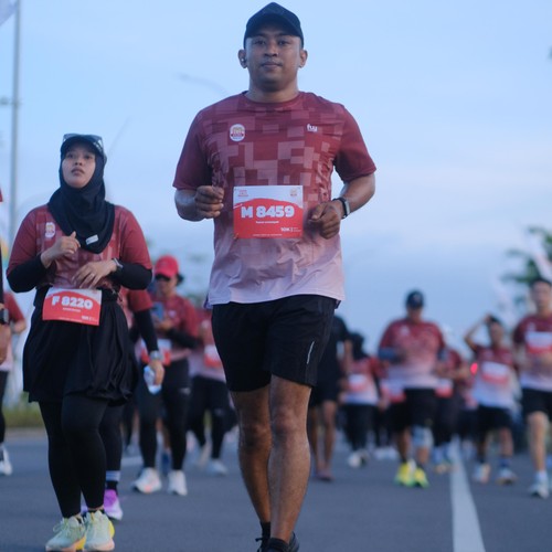 Race photo from KEDIRI HALF MARATHON 2026