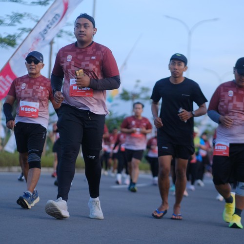Race photo from KEDIRI HALF MARATHON 2026