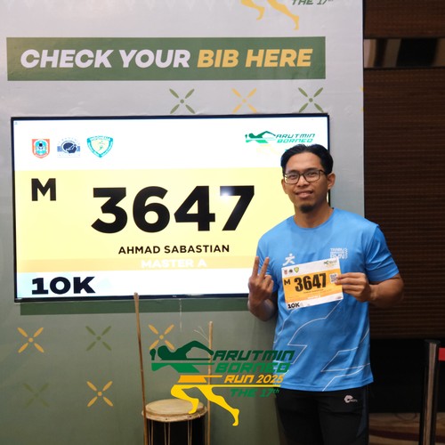 Race photo from ARUTMIN BORNEO RUN 2025