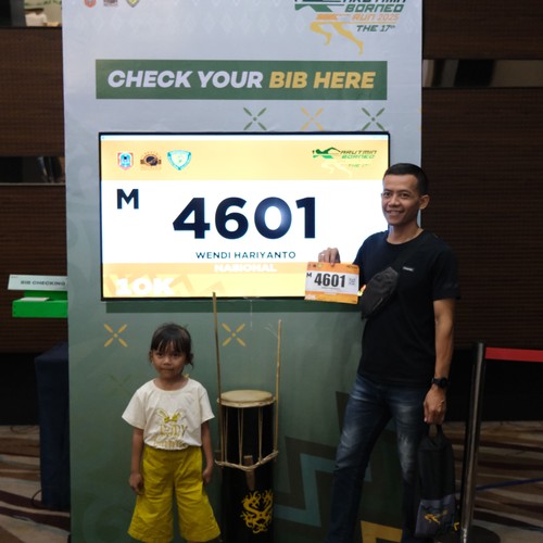 Race photo from ARUTMIN BORNEO RUN 2025