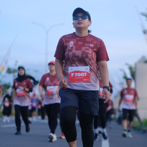 Race photo from KEDIRI HALF MARATHON 2026