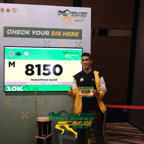 Race photo from ARUTMIN BORNEO RUN 2025