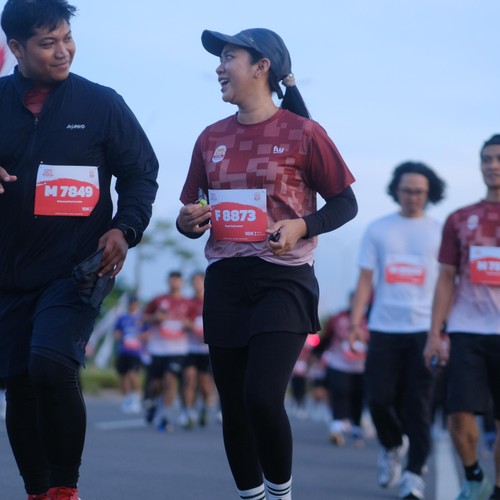 Race photo from KEDIRI HALF MARATHON 2026