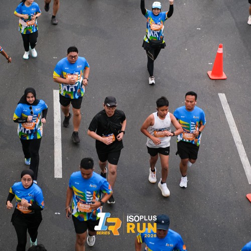 Race photo from ISOPLUS RUN 2026 - JAKARTA