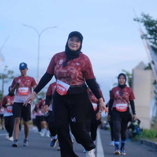 Race photo from KEDIRI HALF MARATHON 2026