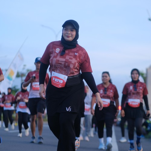 Race photo from KEDIRI HALF MARATHON 2026