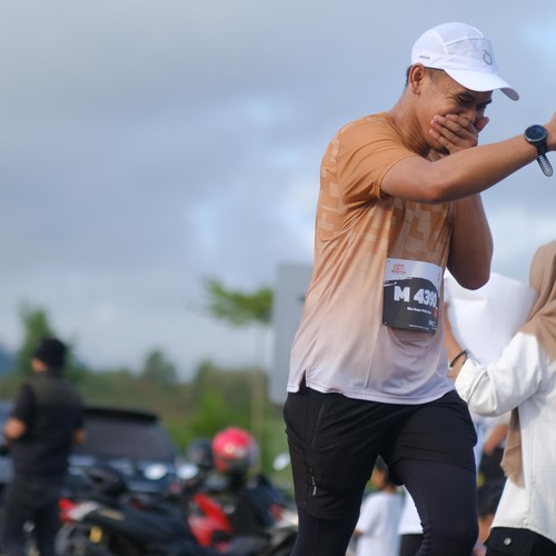 Race photo from KEDIRI HALF MARATHON 2026