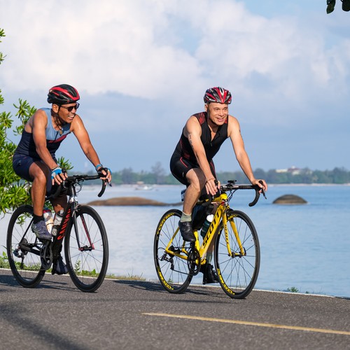 Race photo from Belitung Multisport Festival