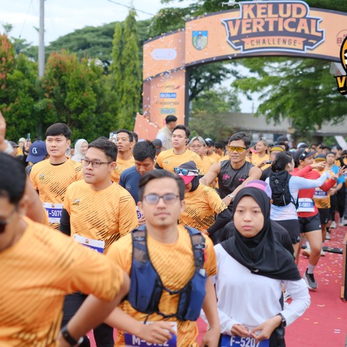 Race photo from KELUD VERTICAL CHALLENGE 2025