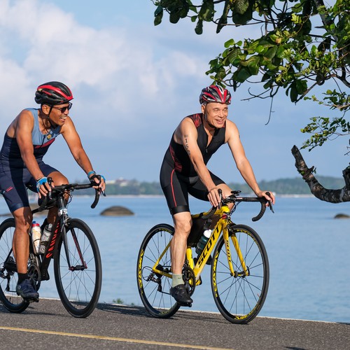 Race photo from Belitung Multisport Festival
