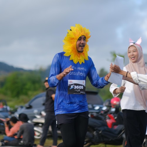 Race photo from KEDIRI HALF MARATHON 2026