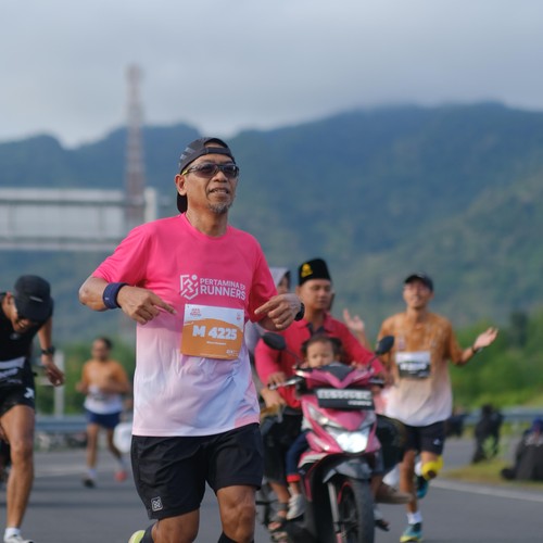Race photo from KEDIRI HALF MARATHON 2026