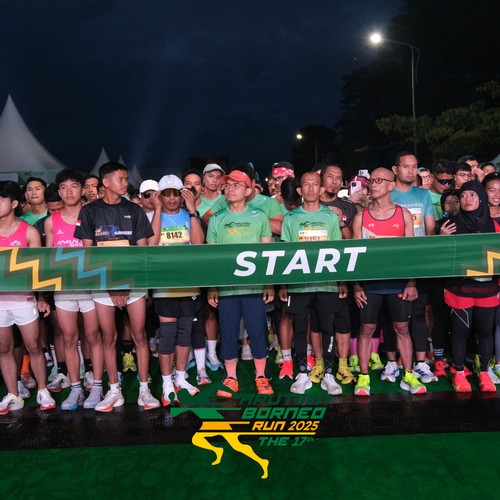 Race photo from ARUTMIN BORNEO RUN 2025