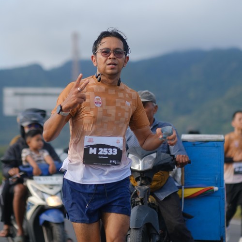 Race photo from KEDIRI HALF MARATHON 2026