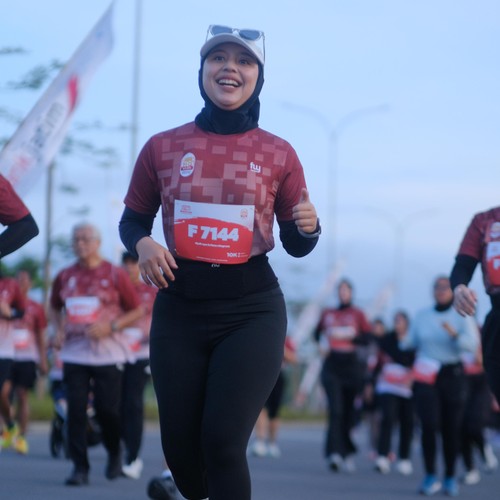 Race photo from KEDIRI HALF MARATHON 2026