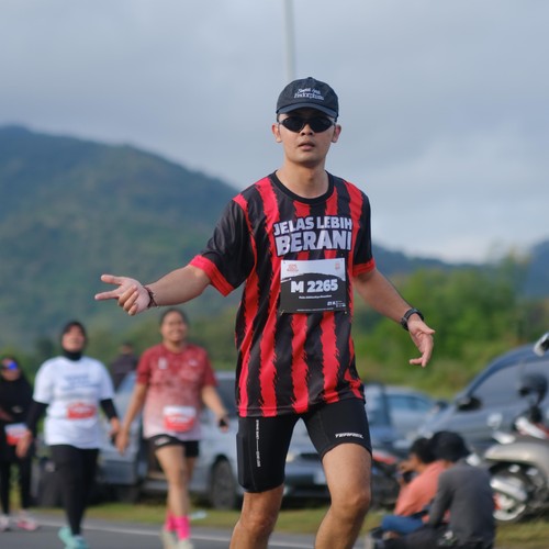 Race photo from KEDIRI HALF MARATHON 2026