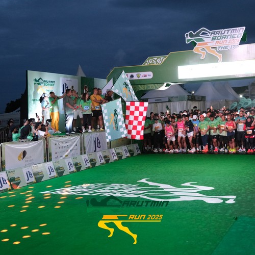 Race photo from ARUTMIN BORNEO RUN 2025