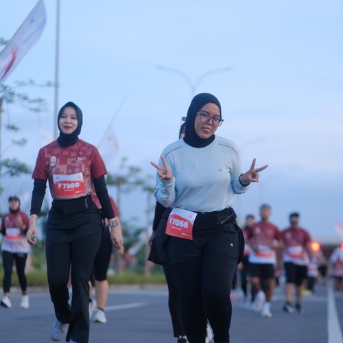 Race photo from KEDIRI HALF MARATHON 2026