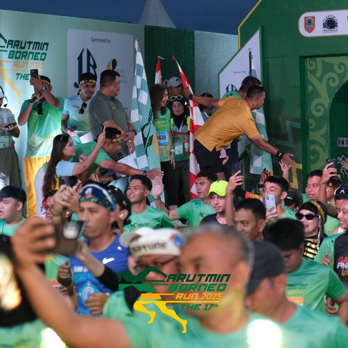 Race photo from ARUTMIN BORNEO RUN 2025