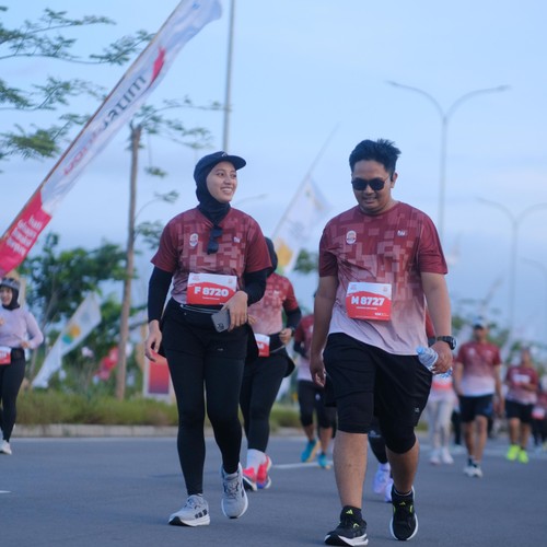 Race photo from KEDIRI HALF MARATHON 2026