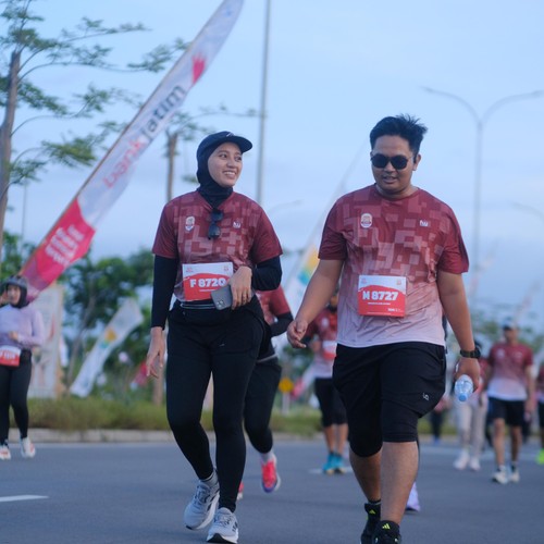 Race photo from KEDIRI HALF MARATHON 2026