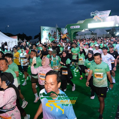 Race photo from ARUTMIN BORNEO RUN 2025