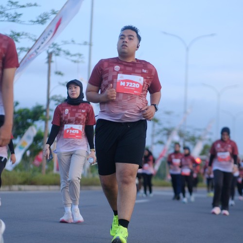 Race photo from KEDIRI HALF MARATHON 2026