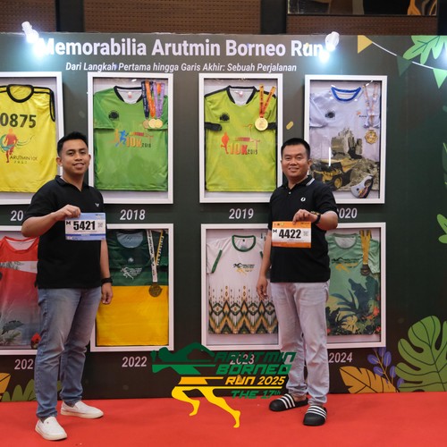 Race photo from ARUTMIN BORNEO RUN 2025
