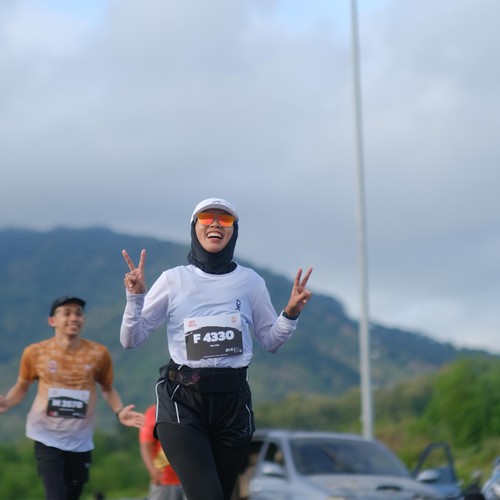 Race photo from KEDIRI HALF MARATHON 2026