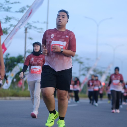 Race photo from KEDIRI HALF MARATHON 2026