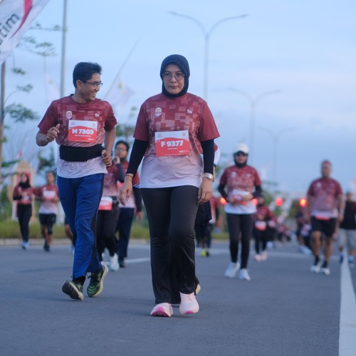Race photo from KEDIRI HALF MARATHON 2026