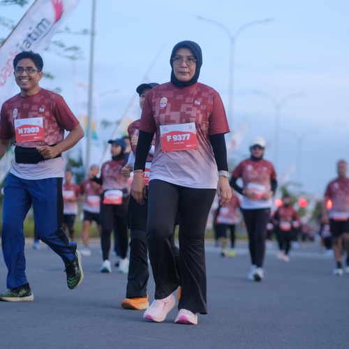 Race photo from KEDIRI HALF MARATHON 2026