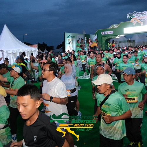 Race photo from ARUTMIN BORNEO RUN 2025