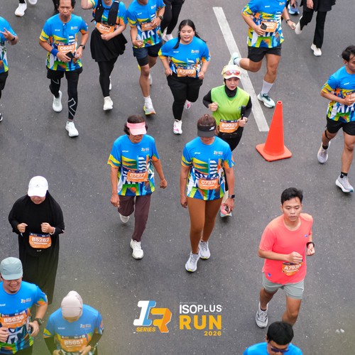 Race photo from ISOPLUS RUN 2026 - JAKARTA