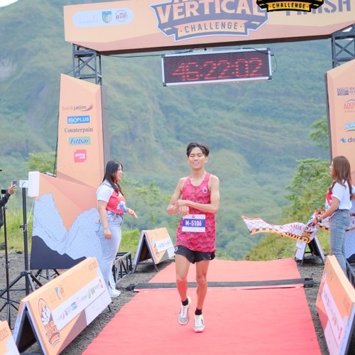 Race photo from KELUD VERTICAL CHALLENGE 2025