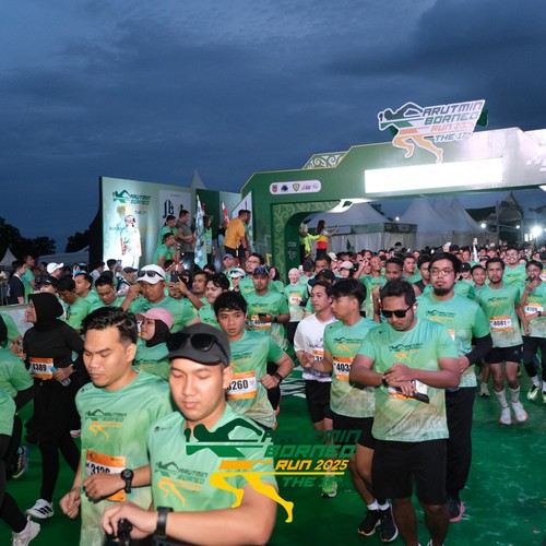 Race photo from ARUTMIN BORNEO RUN 2025