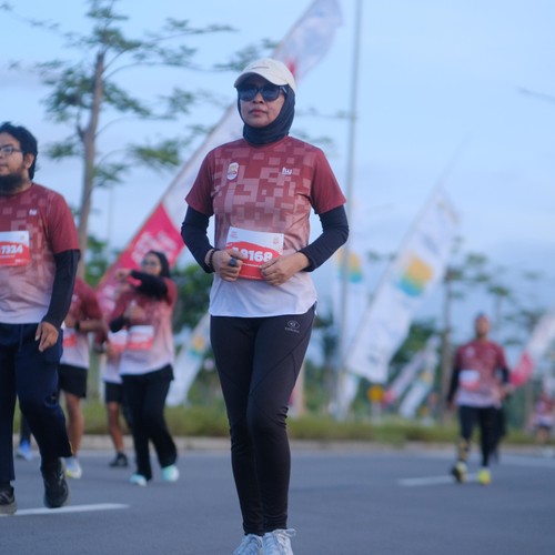 Race photo from KEDIRI HALF MARATHON 2026