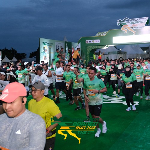 Race photo from ARUTMIN BORNEO RUN 2025