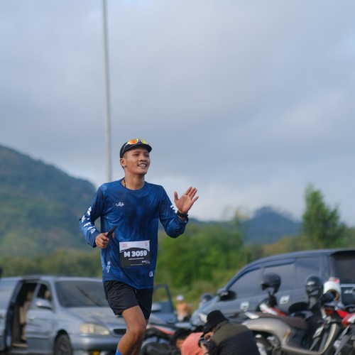 Race photo from KEDIRI HALF MARATHON 2026