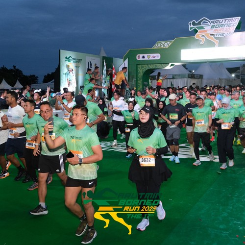 Race photo from ARUTMIN BORNEO RUN 2025