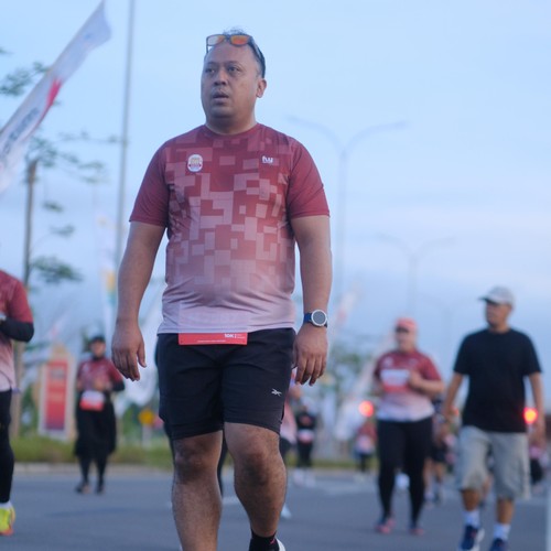 Race photo from KEDIRI HALF MARATHON 2026