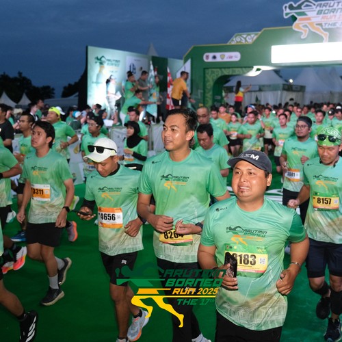Race photo from ARUTMIN BORNEO RUN 2025