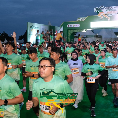 Race photo from ARUTMIN BORNEO RUN 2025