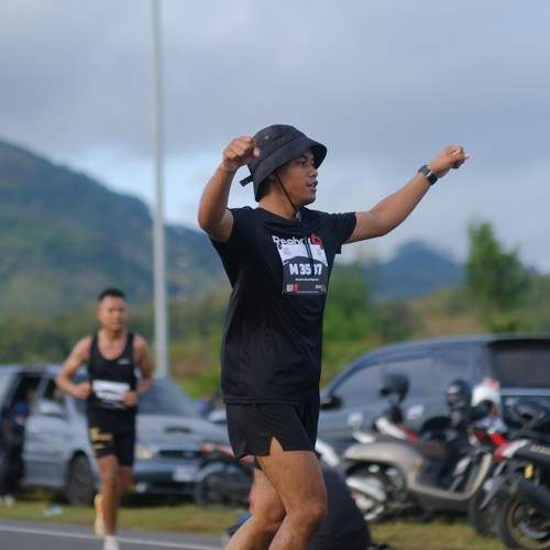 Race photo from KEDIRI HALF MARATHON 2026