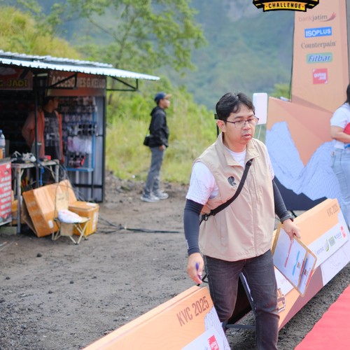 Race photo from KELUD VERTICAL CHALLENGE 2025