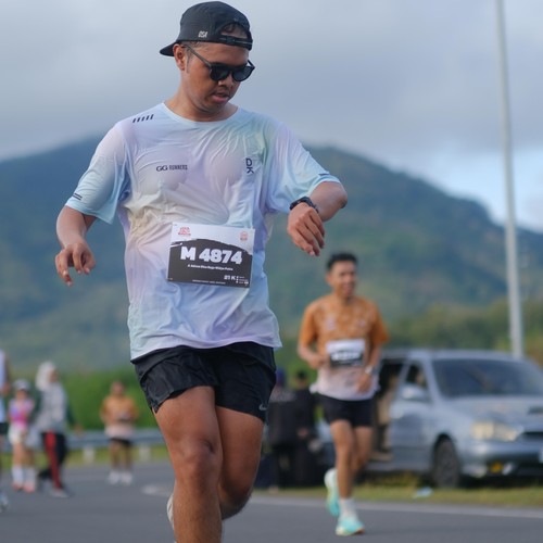 Race photo from KEDIRI HALF MARATHON 2026