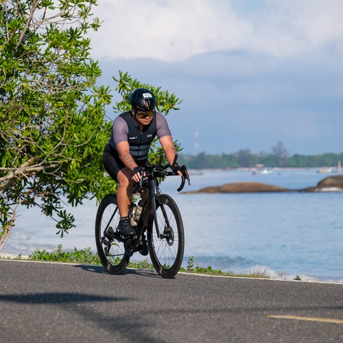 Race photo from Belitung Multisport Festival