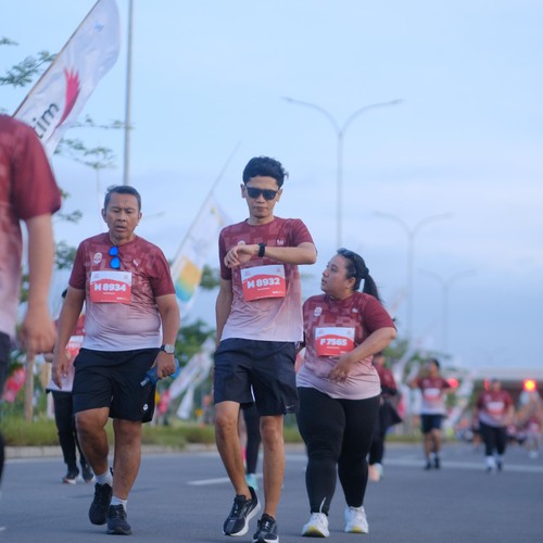 Race photo from KEDIRI HALF MARATHON 2026