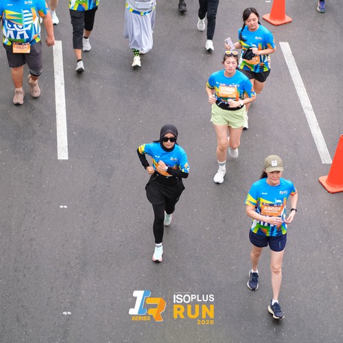 Race photo from ISOPLUS RUN 2026 - JAKARTA