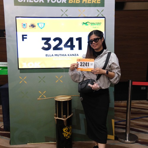 Race photo from ARUTMIN BORNEO RUN 2025